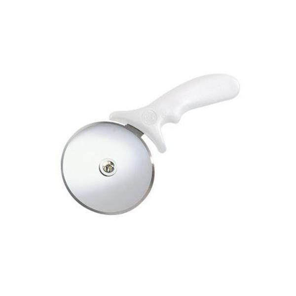 American Metalcraft 4 in White Pizza Cutter PIZW1